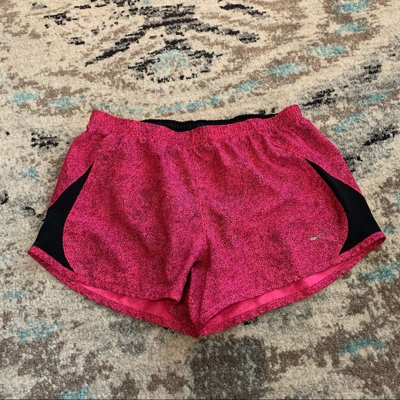 Nike Pants - 🎈3/$25 Nike Dri-Fit Pink and Black Speckled Athletic Running Shorts!